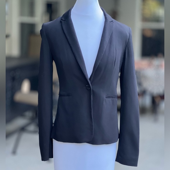 Philosophy Republic Clothing XS extra small suit jacket blazer black - Picture 2 of 12